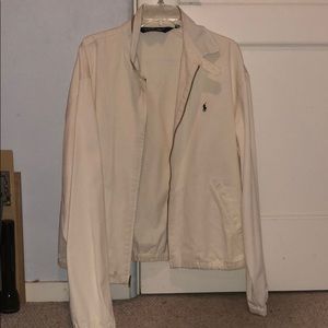 Polo Ralph Lauren white zip jacket